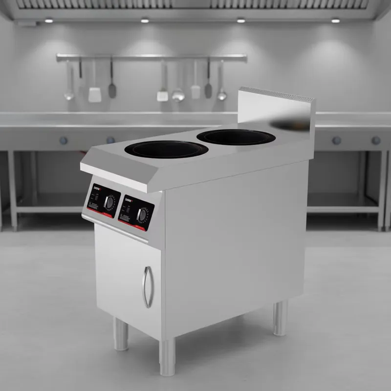 Range Commercial Kitchen - Kompor Induksi Komersial 5000W dengan Dua