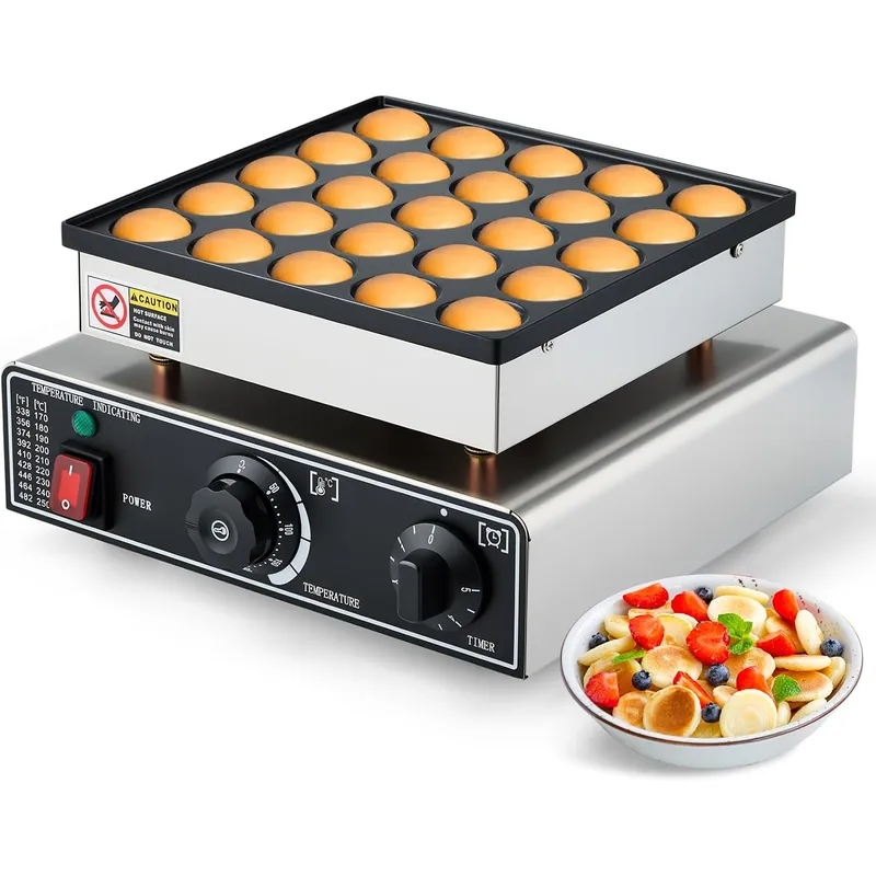 Commercial Kitchen And Bar - Mesin Pembuat Pancake Mini Komersial, 25