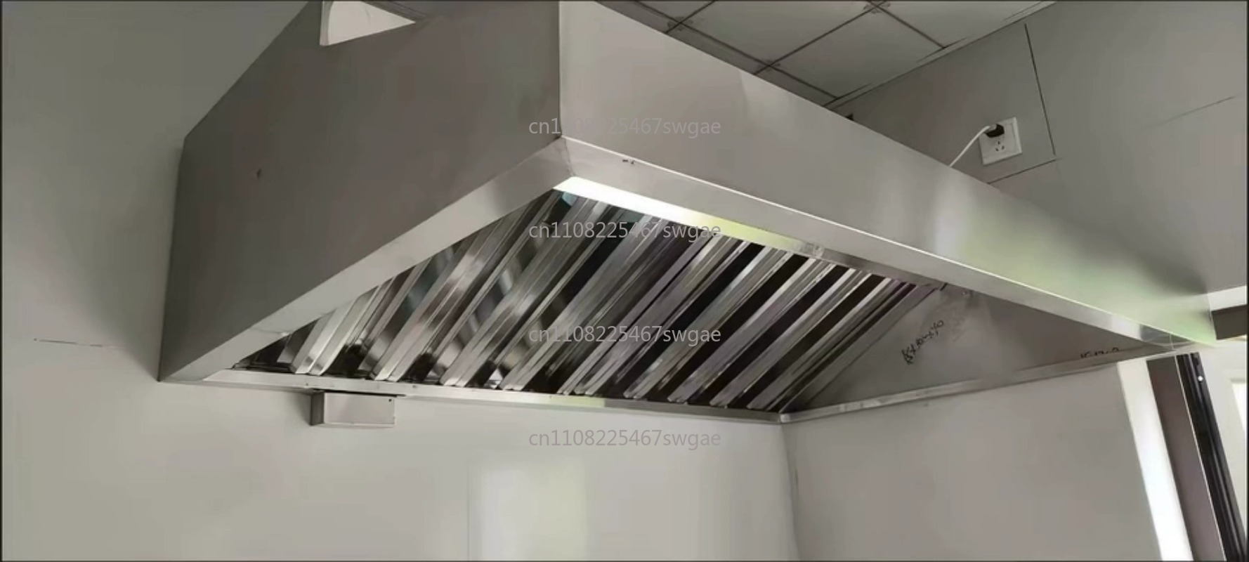 Commercial Kitchen Hoods - Penghisap Asap Dapur Baja Tahan Karat