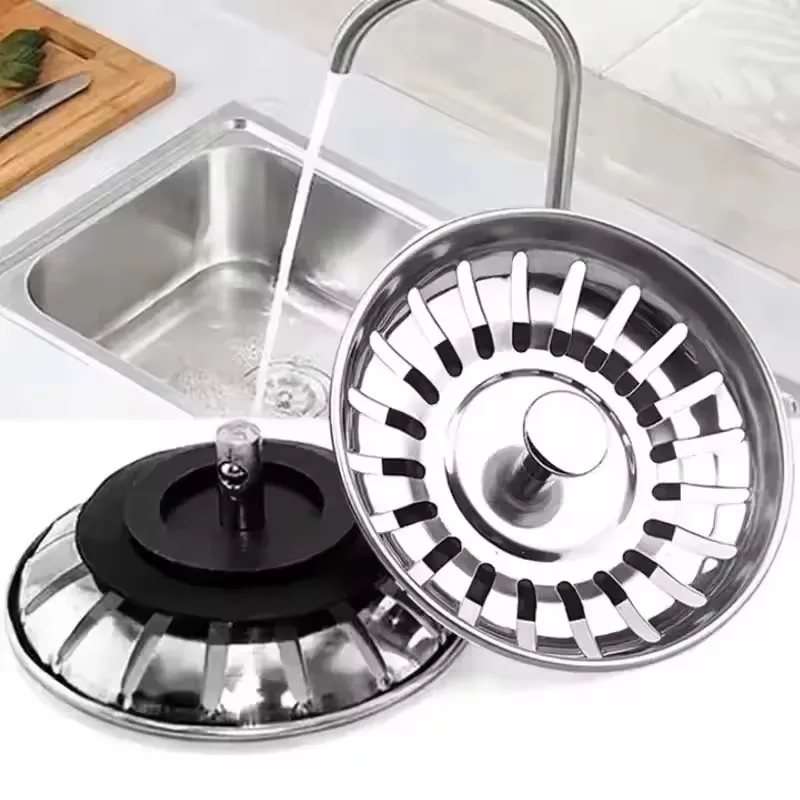 Saringan Wastafel Baja Tahan K - Commercial Kitchen Bin ulasan dan harga