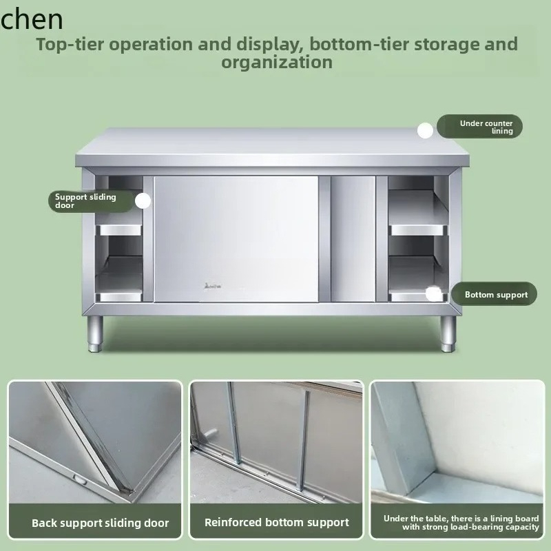 b1 Meja Kerja Dapur Stainless  - Commercial Kitchen Worktops ulasan dan harga