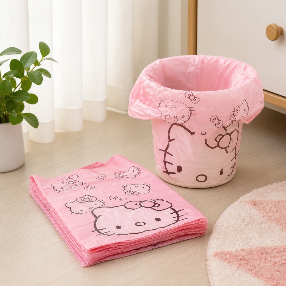 Kantong Sampah Motif Kucing Ka - Commercial Kitchen Bin ulasan dan harga