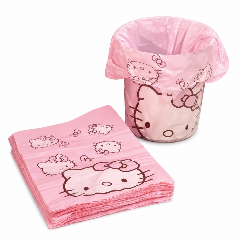Kantong Sampah Motif Kucing Ka - Commercial Kitchen Bin ulasan dan harga
