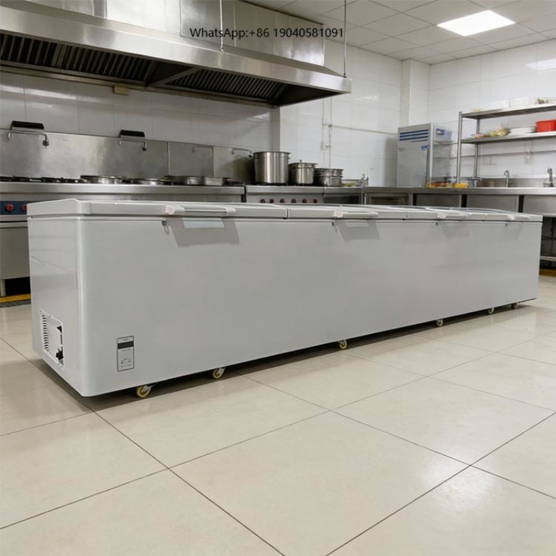 2688 Lemari Es Horizontal Kome - Commercial Chest Freezer ulasan dan harga
