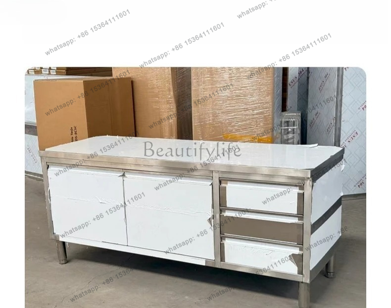 Lemari Dapur Komersial Stainle - Commercial Kitchen Worktops ulasan dan harga