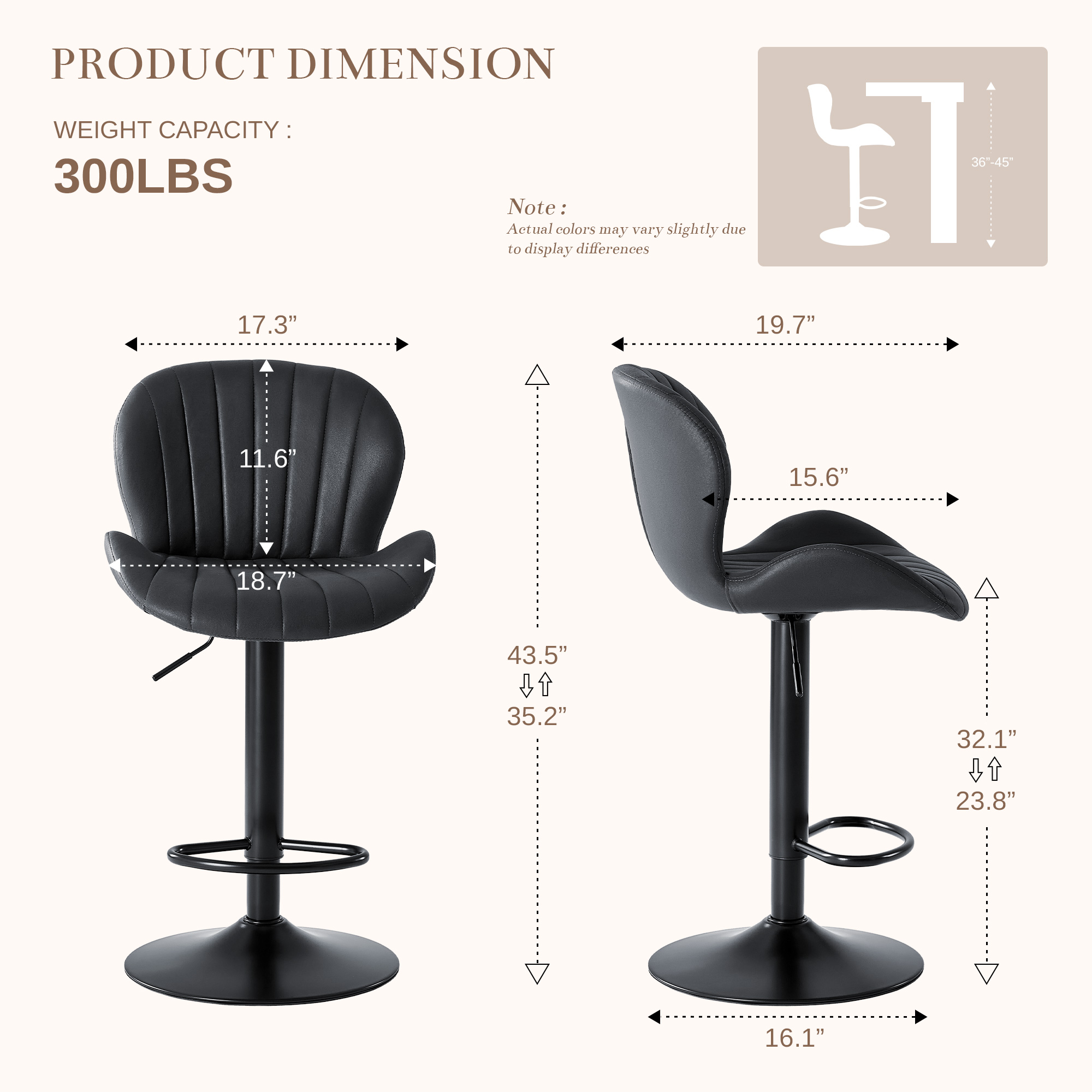 Set 2 Kursi Bar Tinggi Meja Ma - Commercial Kitchen And Bar ulasan dan harga